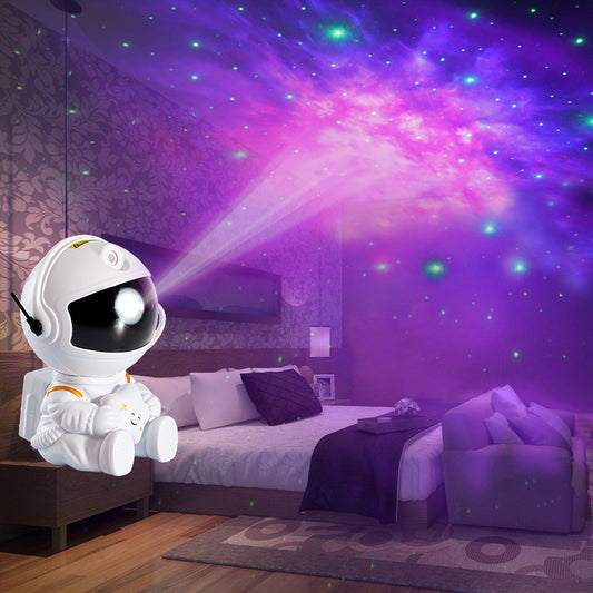 "Galaxy Star Projector Nightlight – Create a Relaxing Bedroom Atmosphere, Easy Into Sleep, and Inspire Positive Dreams.