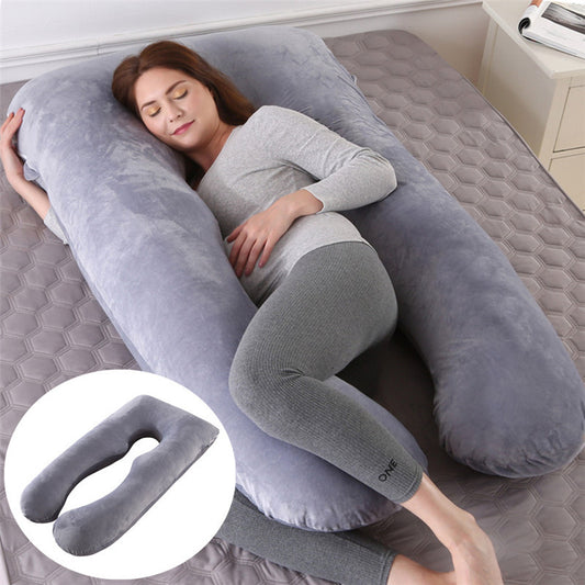 Cool Comfort: U-Shaped Pregnancy Pillow for the Perfect Sleep