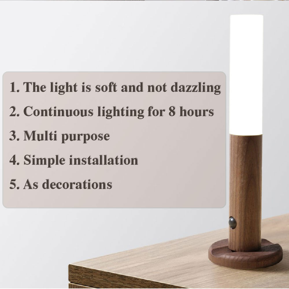 Portable Lamp Motion Sensor Light Indoor Led Magnetic Charge Night Light For Hallway Bedroom