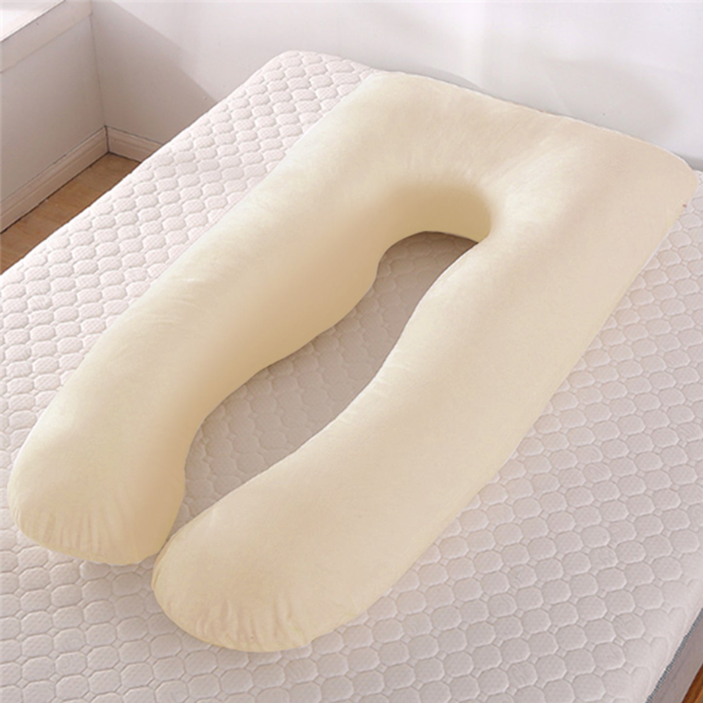 Cool Comfort: U-Shaped Pregnancy Pillow for the Perfect Sleep